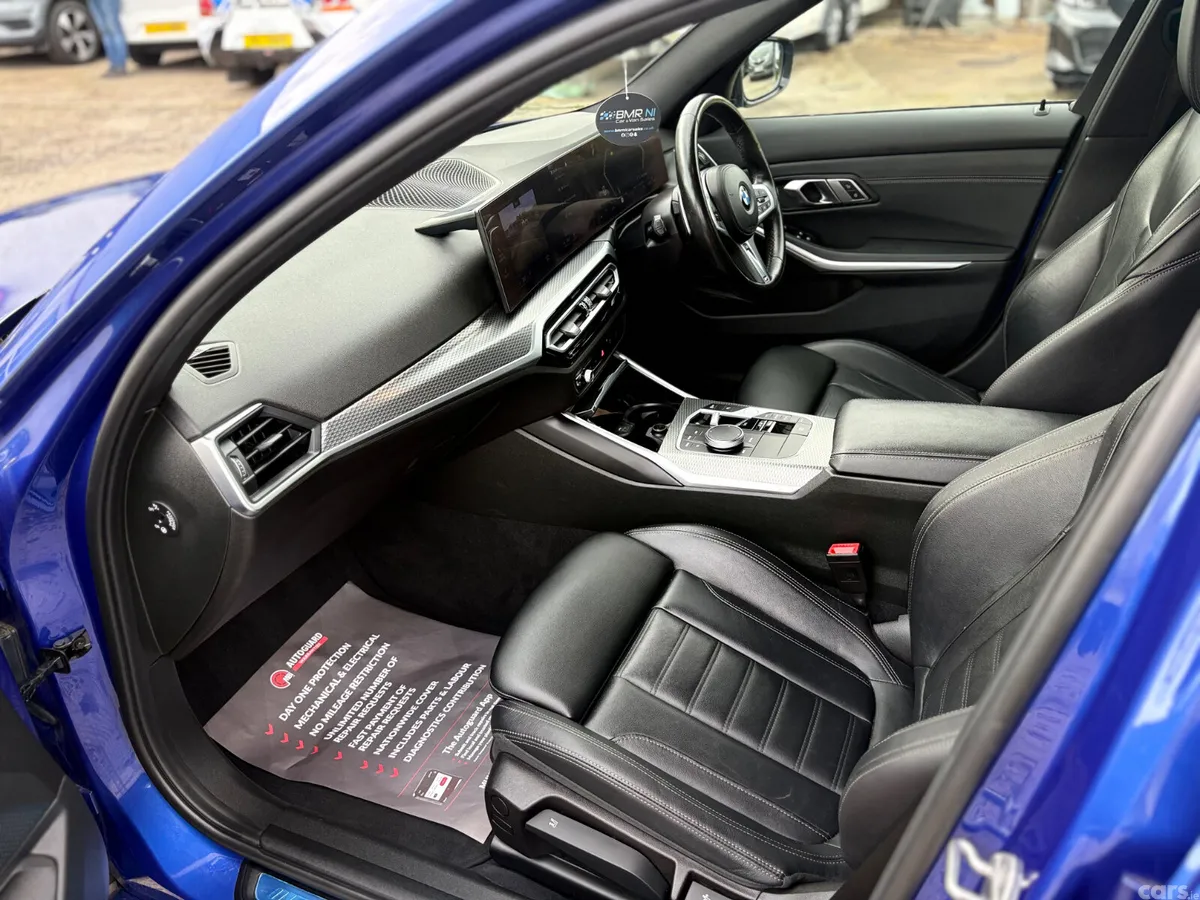 BMW 3-Series Saloon, Diesel Hybrid, 2023, Blue