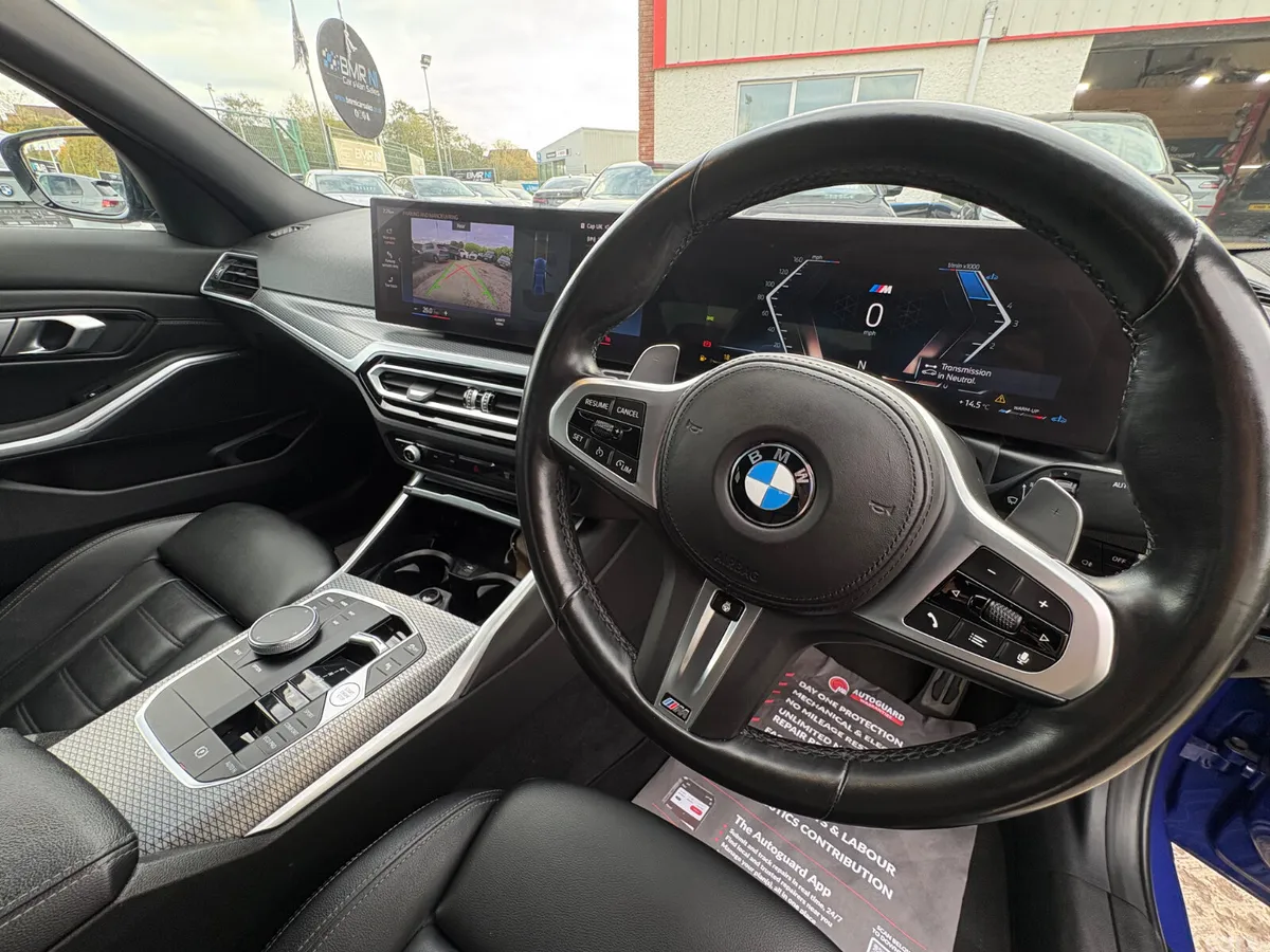 BMW 3-Series Saloon, Diesel Hybrid, 2023, Blue