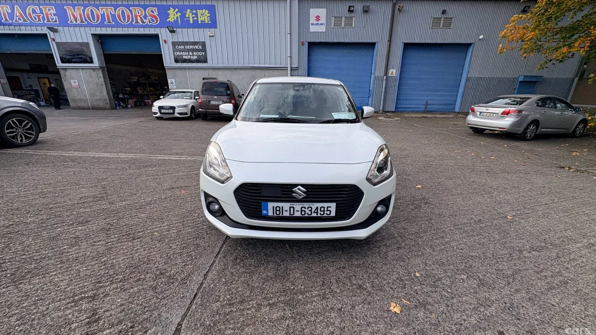 Suzuki Swift Hatchback, Petrol Hybrid, 2018, White
