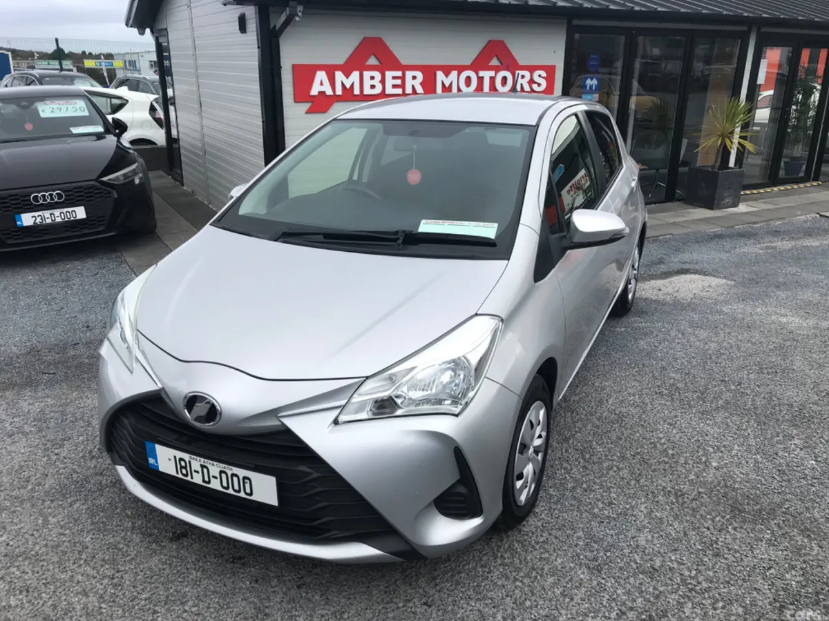 Toyota Vitz Hatchback, Petrol, 2018, Silver