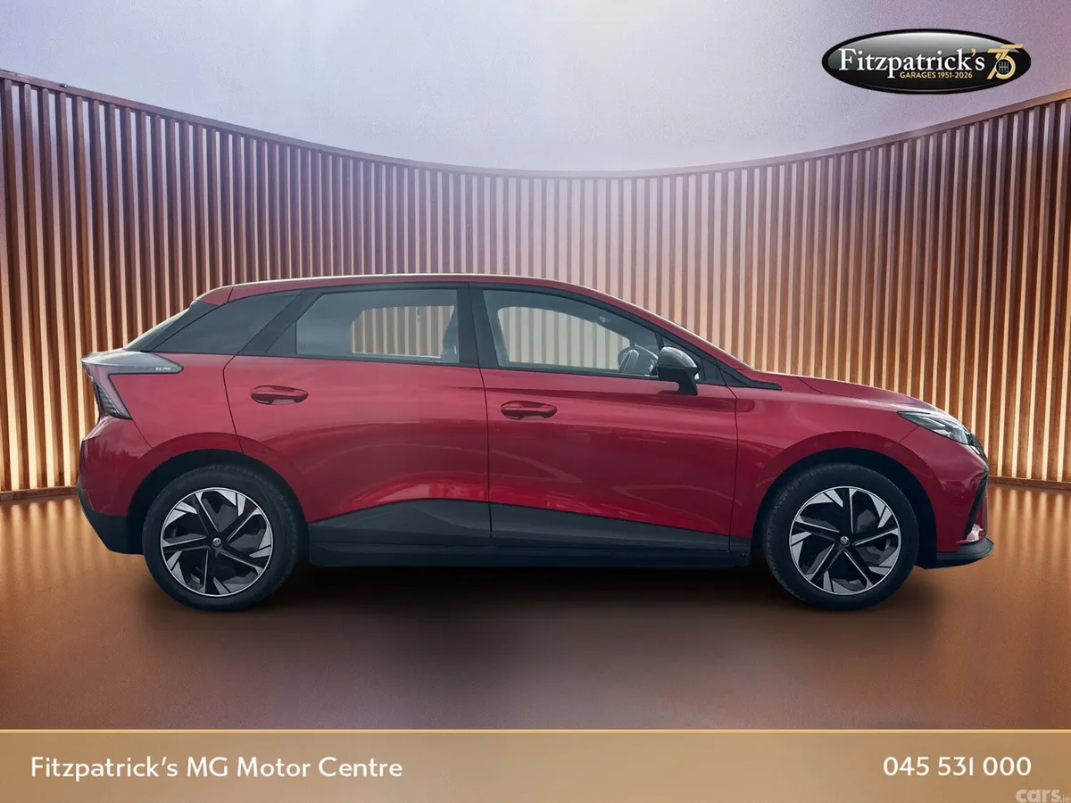 MG MG4 Hatchback, Electric, 2023, Red