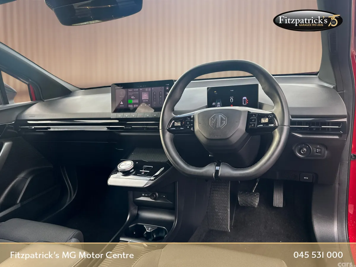 MG MG4 Hatchback, Electric, 2023, Red