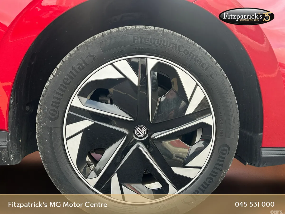 MG MG4 Hatchback, Electric, 2023, Red