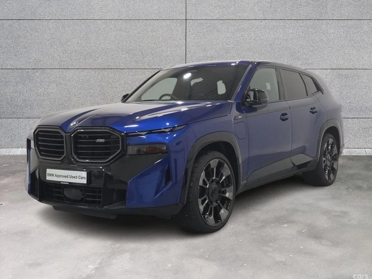 BMW XM SUV, Petrol Plug-in Hybrid, 2025, Blue