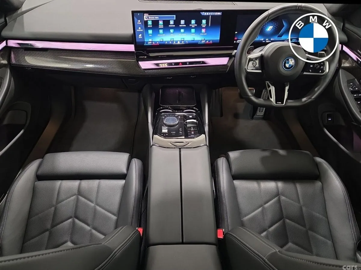 BMW 5-Series Saloon, Petrol Plug-in Hybrid, 2024, White
