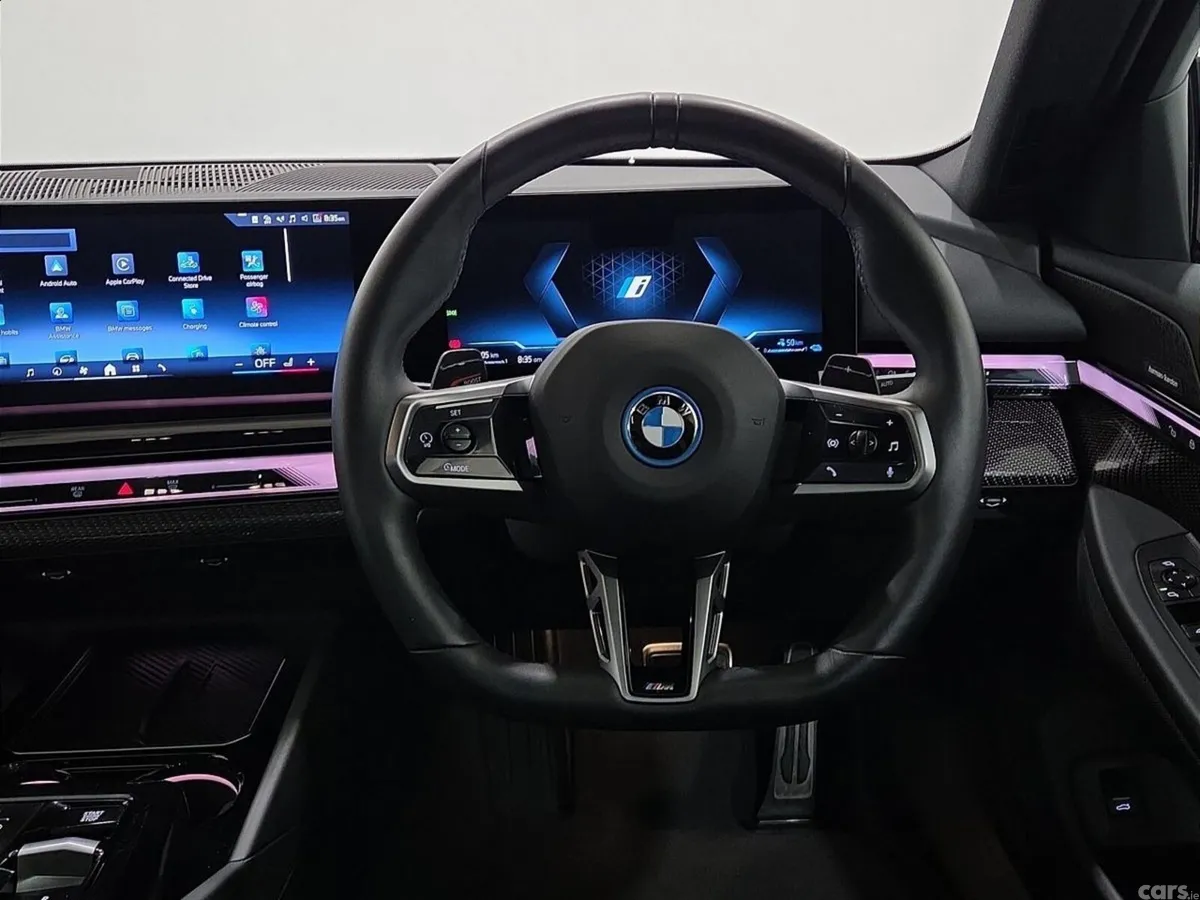 BMW 5-Series Saloon, Petrol Plug-in Hybrid, 2024, White