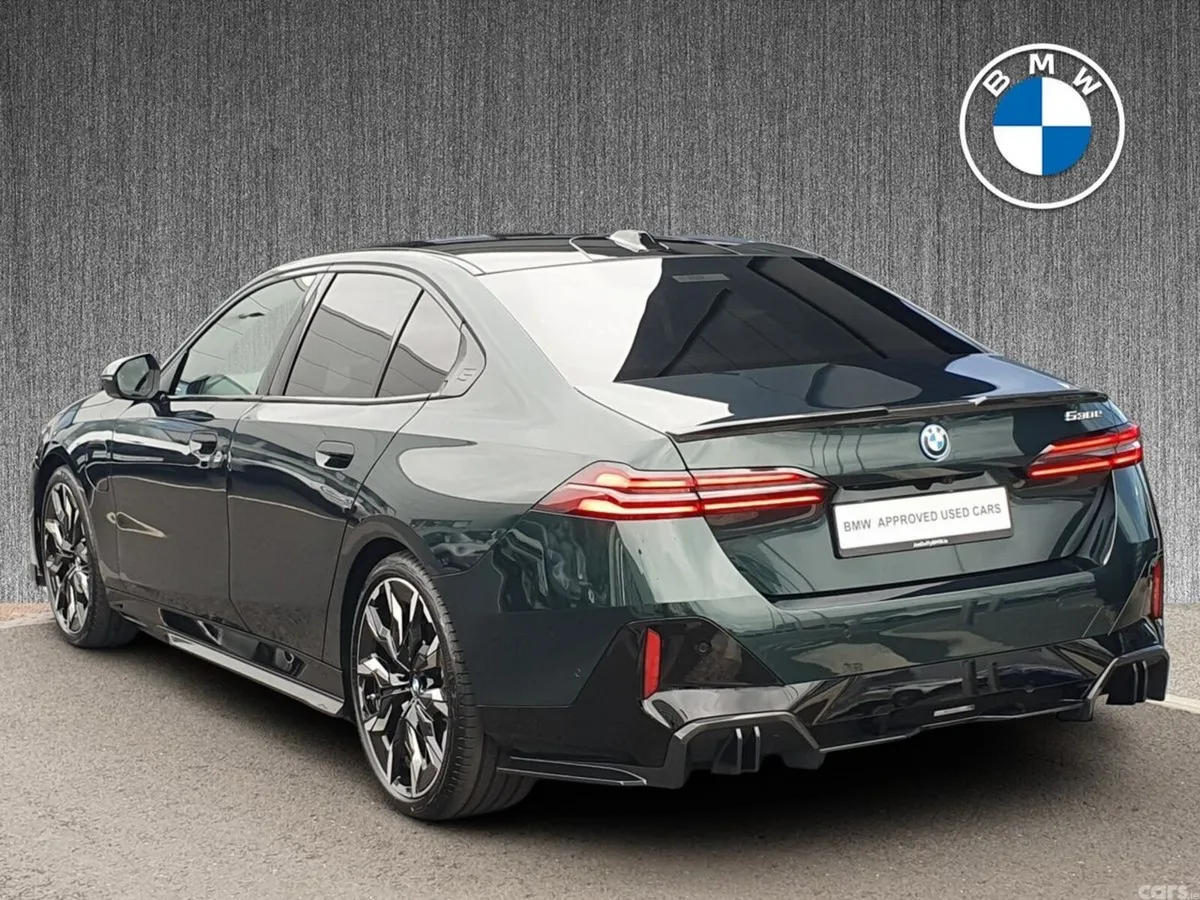 BMW 5-Series Saloon, Petrol Plug-in Hybrid, 2026, Green