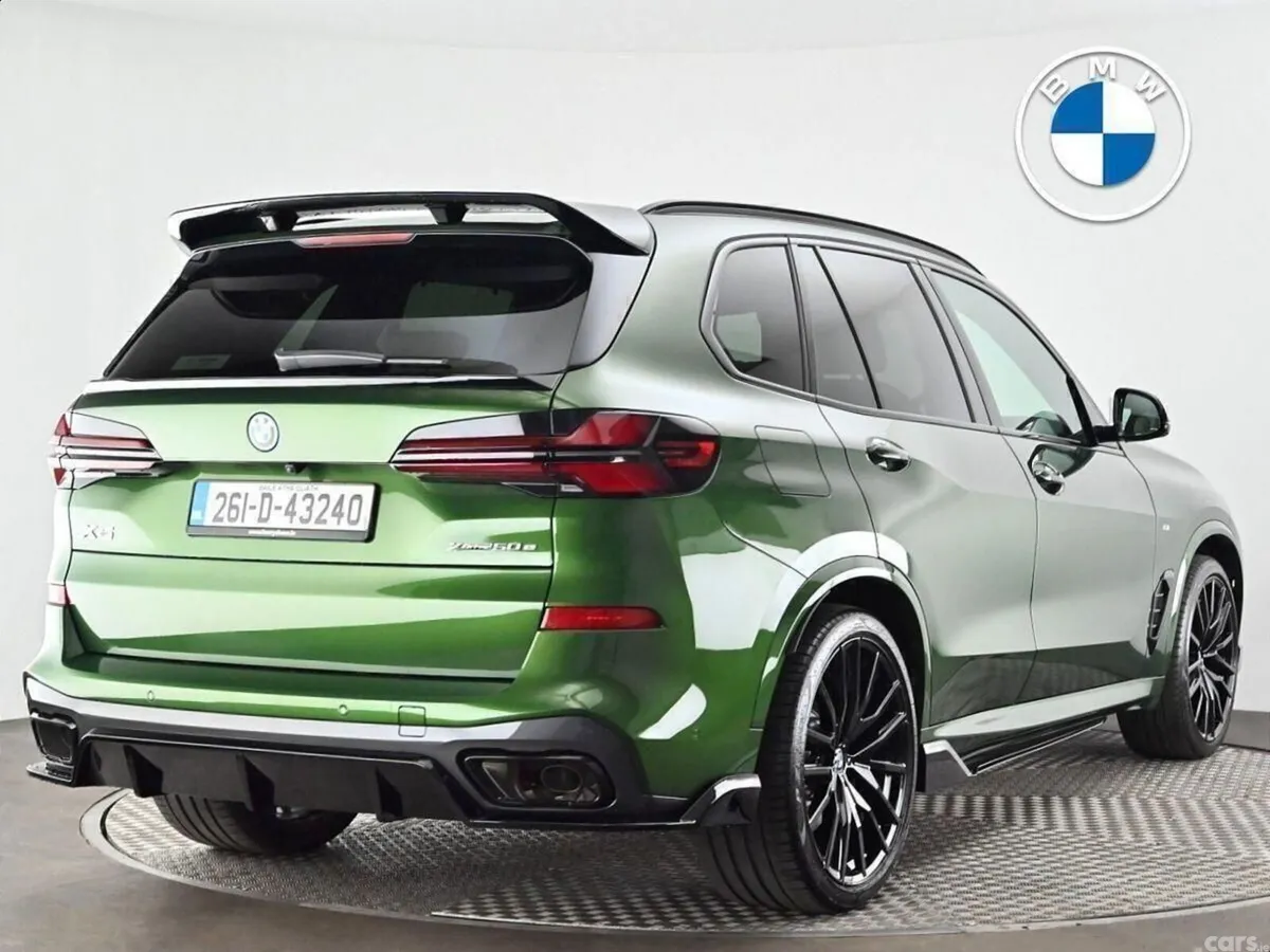 BMW X5 SUV, Petrol Plug-in Hybrid, 2026, Green