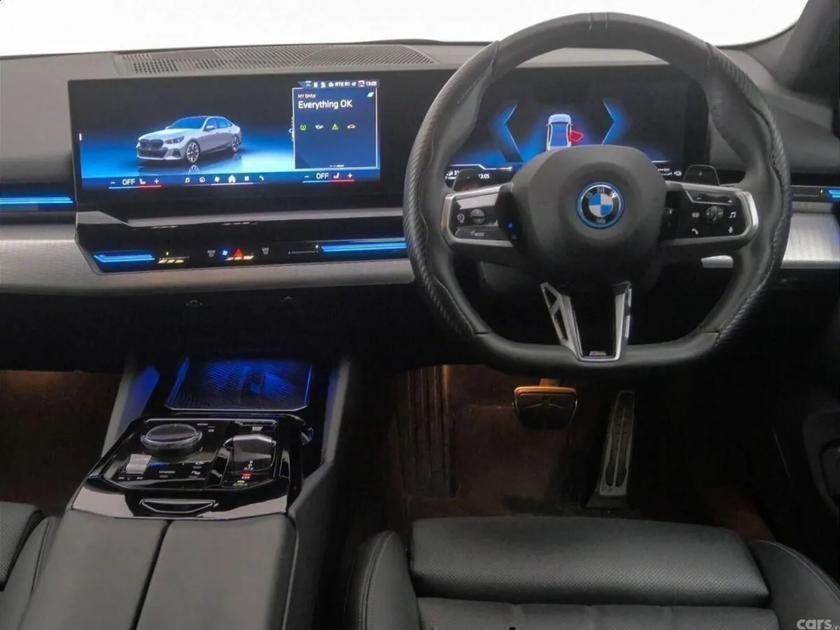 BMW 5-Series Saloon, Petrol Plug-in Hybrid, 2024, Grey