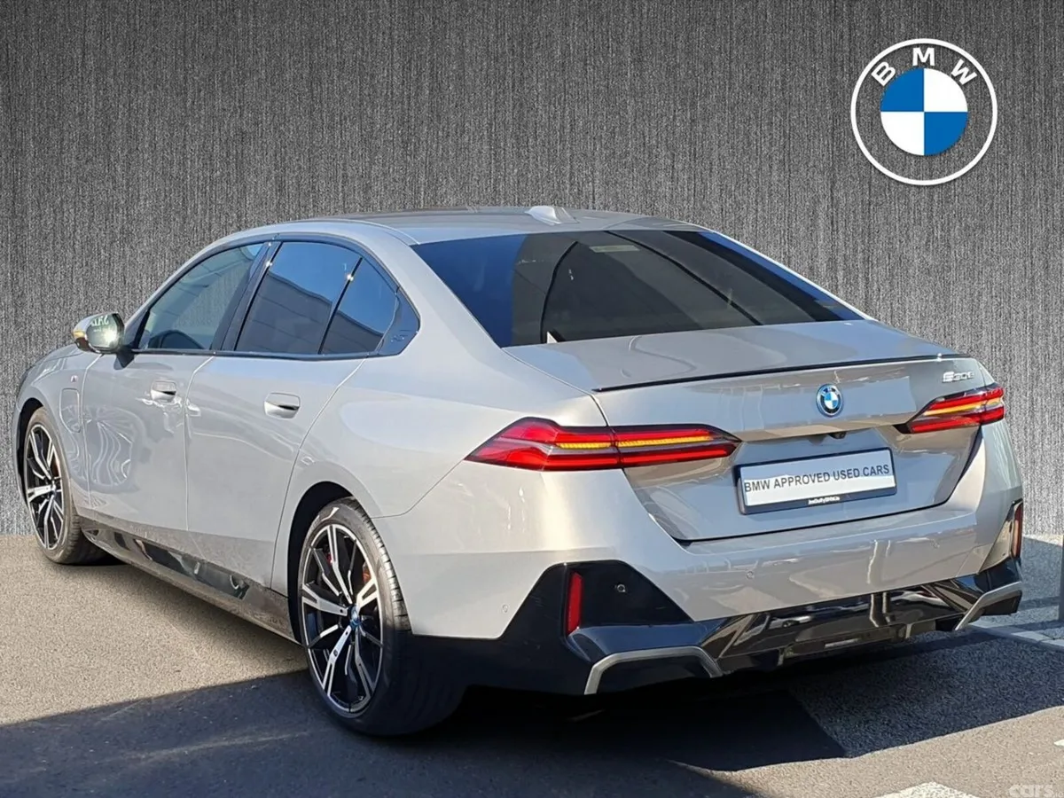 BMW 5-Series Saloon, Petrol Plug-in Hybrid, 2024, Grey