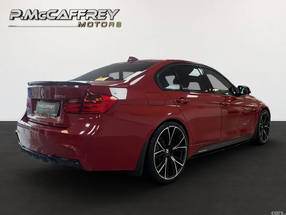BMW 3-Series Saloon, Diesel, 2015, Red