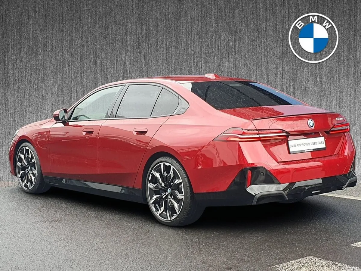 BMW 5-Series Saloon, Petrol Plug-in Hybrid, 2026, Red