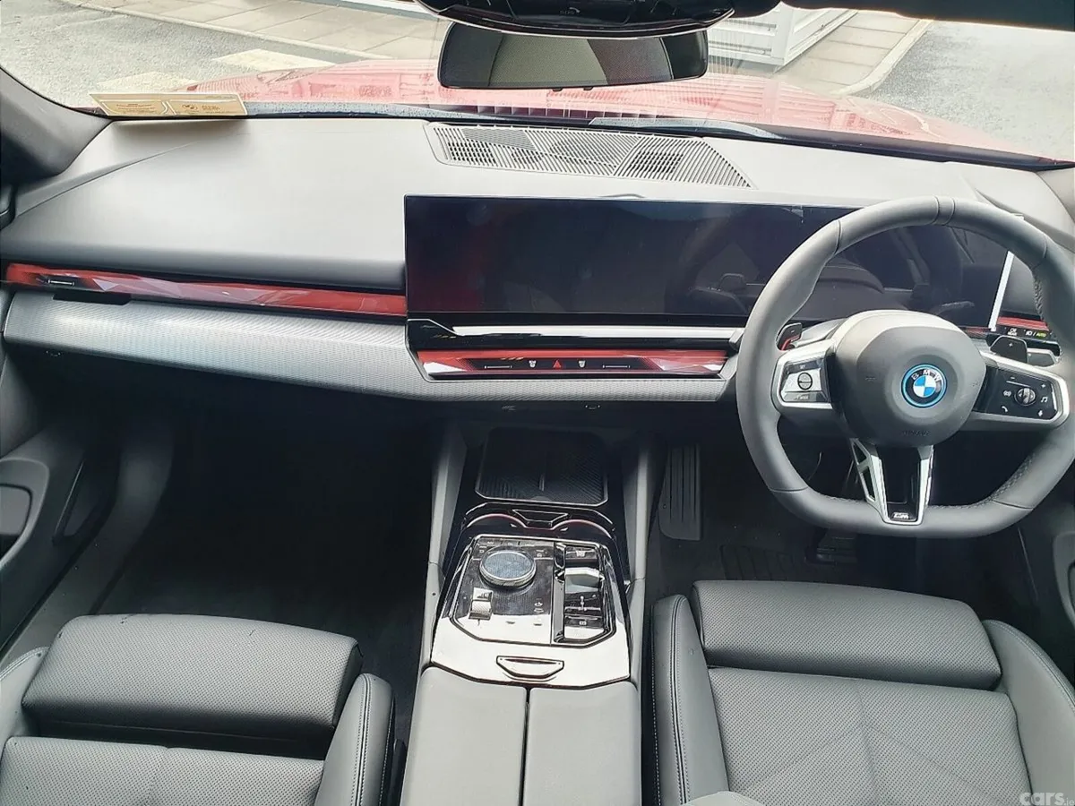 BMW 5-Series Saloon, Petrol Plug-in Hybrid, 2026, Red