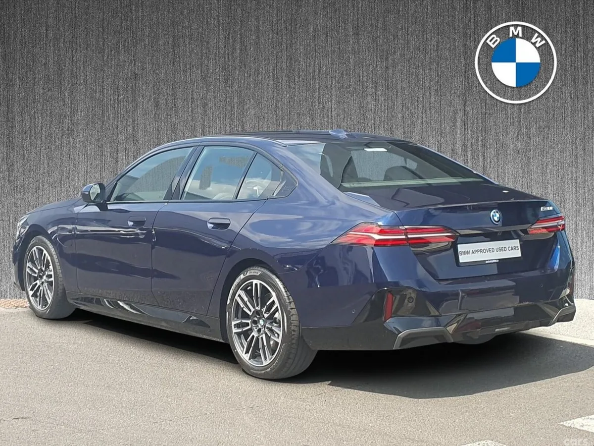 BMW 5-Series Saloon, Petrol Plug-in Hybrid, 2026, Blue