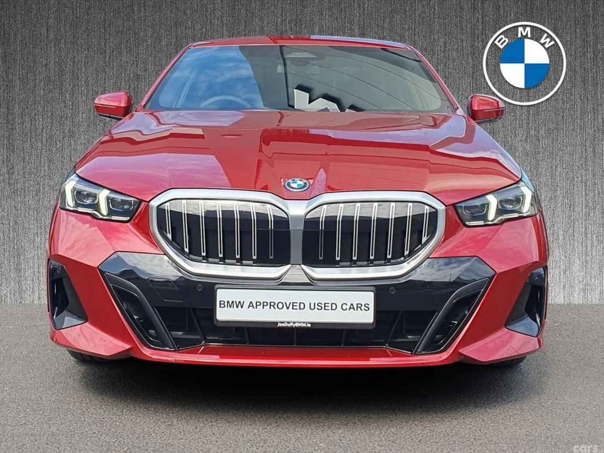 BMW 5-Series Saloon, Petrol Plug-in Hybrid, 2026, Red