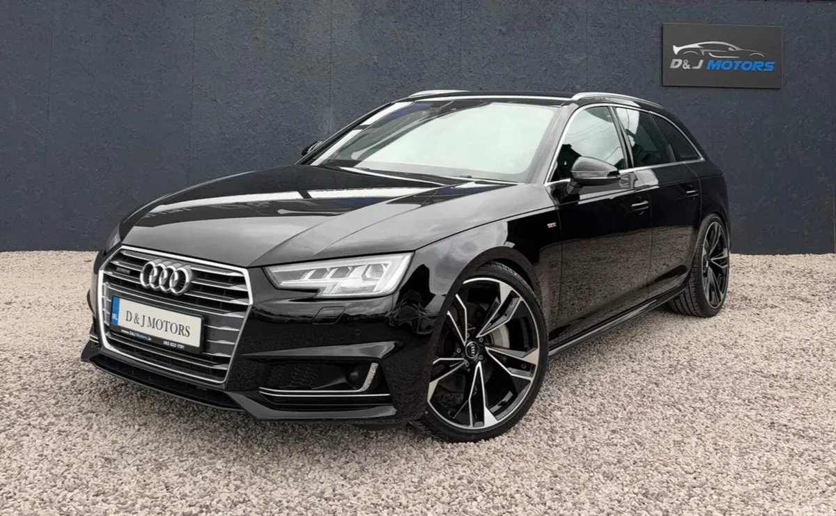 Audi A4 Estate, Petrol, 2017, Black