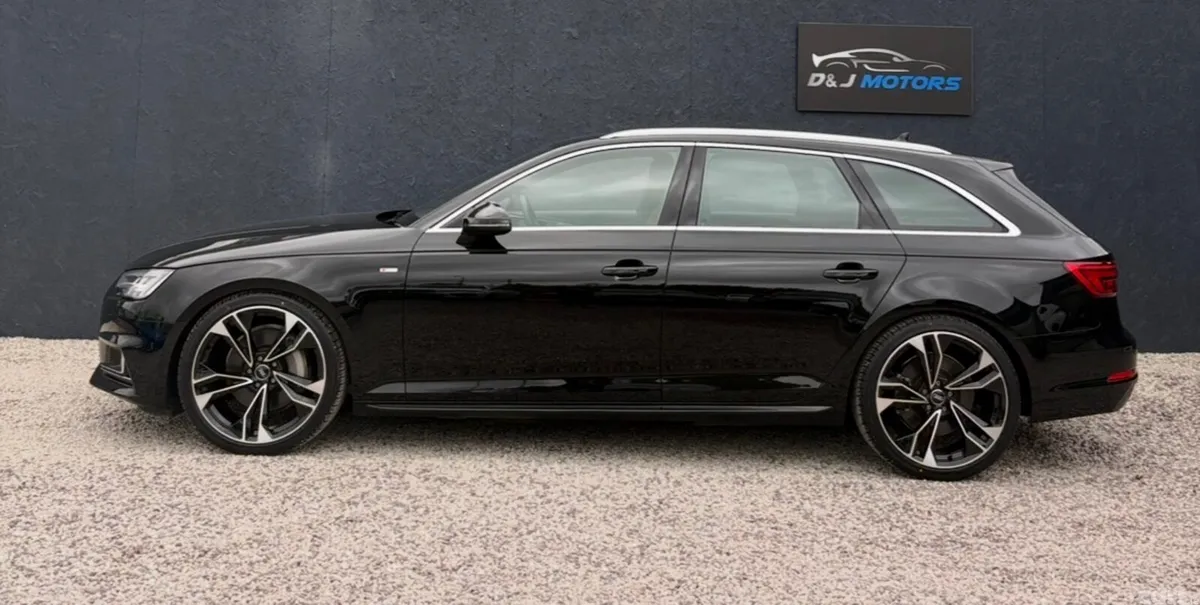 Audi A4 Estate, Petrol, 2017, Black
