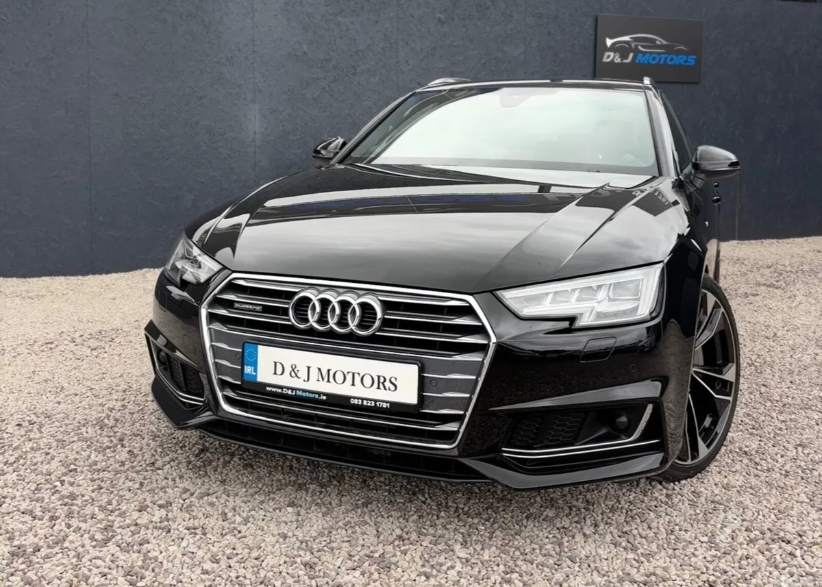 Audi A4 Estate, Petrol, 2017, Black