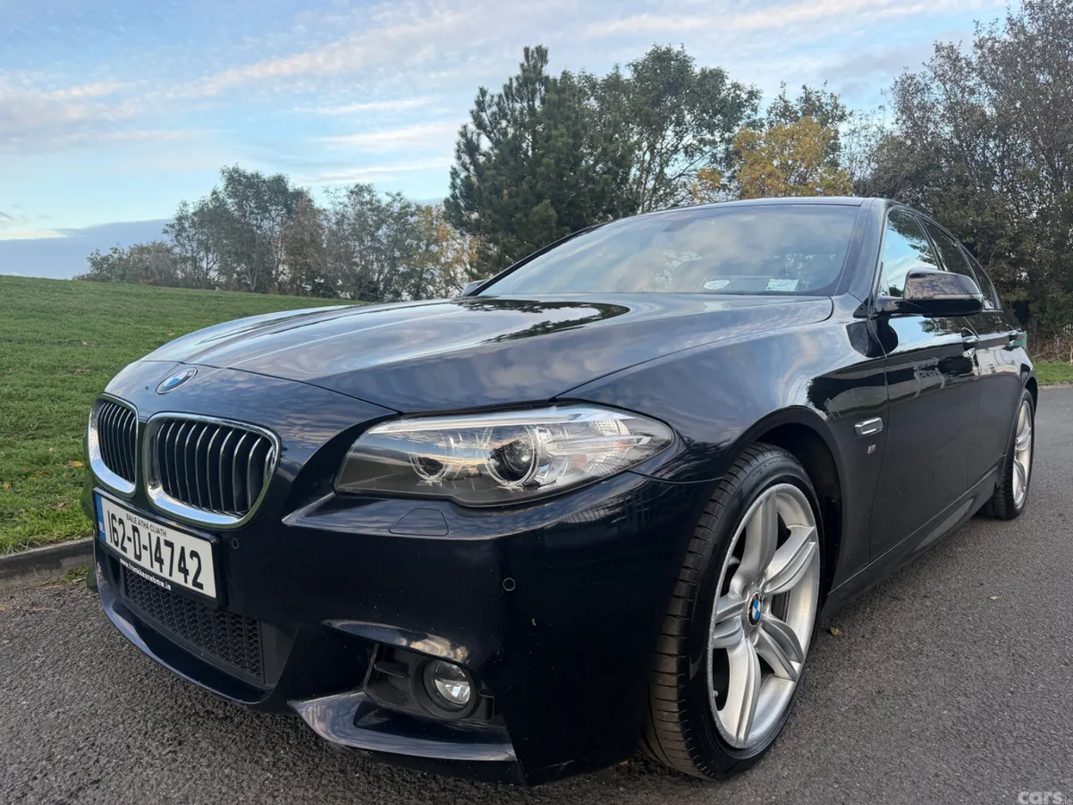 BMW 5-Series Saloon, Diesel, 2016, Black