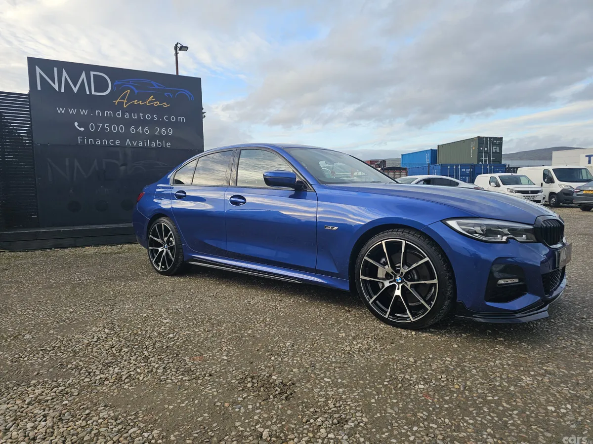 BMW 3-Series Saloon, Petrol Hybrid, 2022, Blue