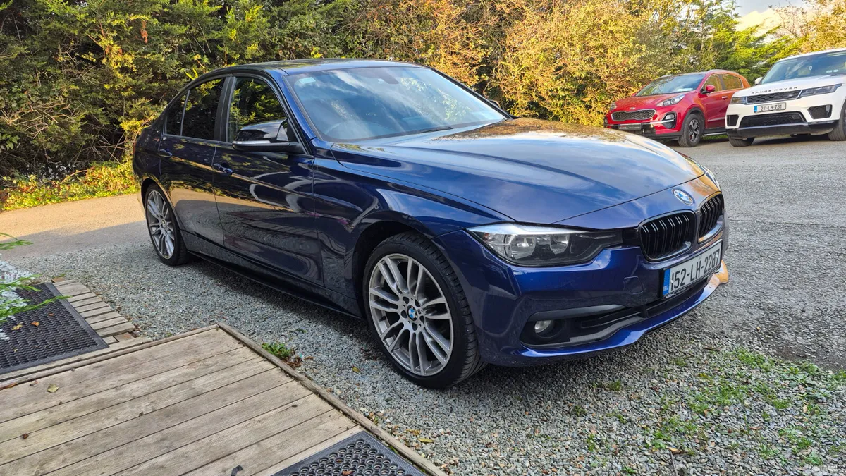 BMW 3-Series Saloon, Diesel, 2015, Blue