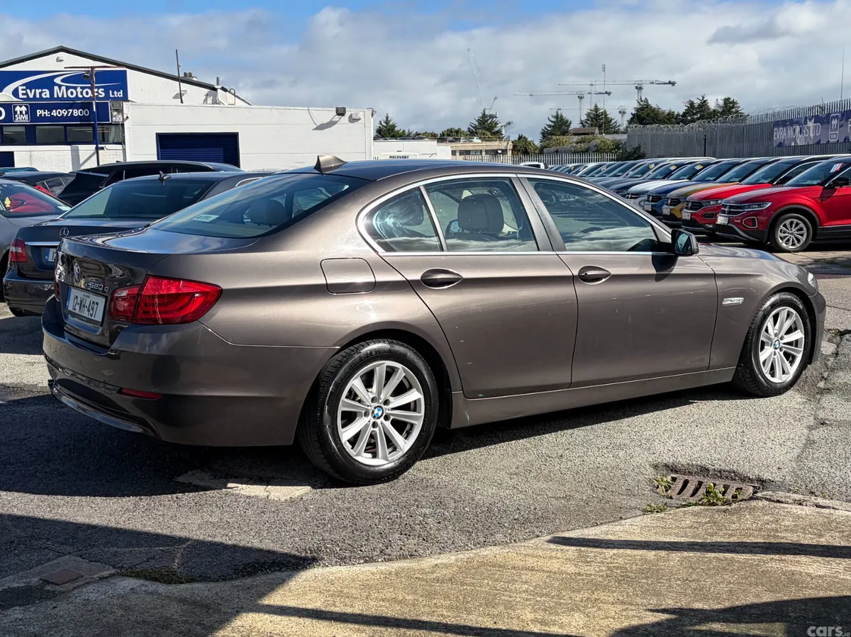 BMW 5-Series Saloon, Diesel, 2012, Brown