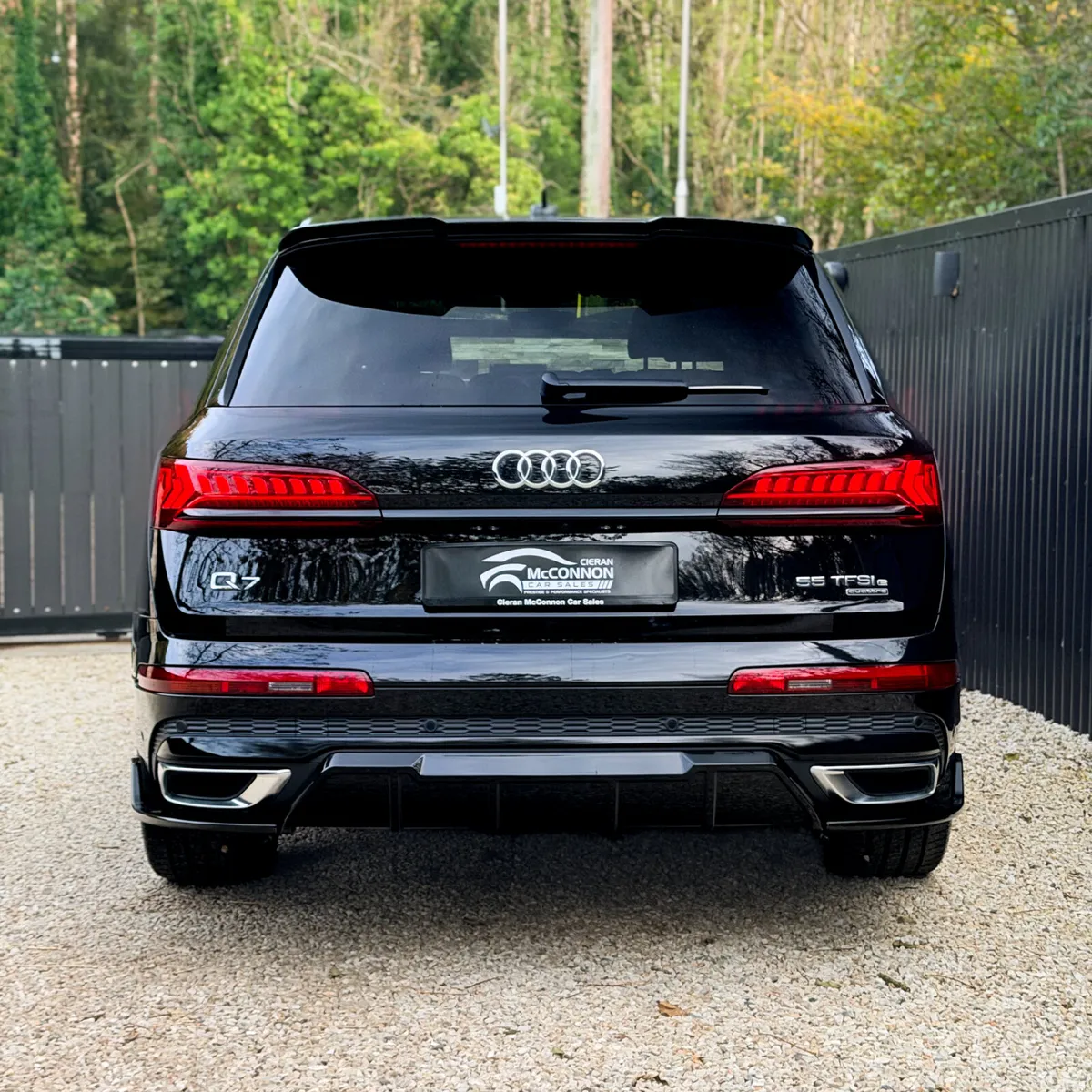 Audi Q7 SUV, Petrol Plug-in Hybrid, 2022, Black