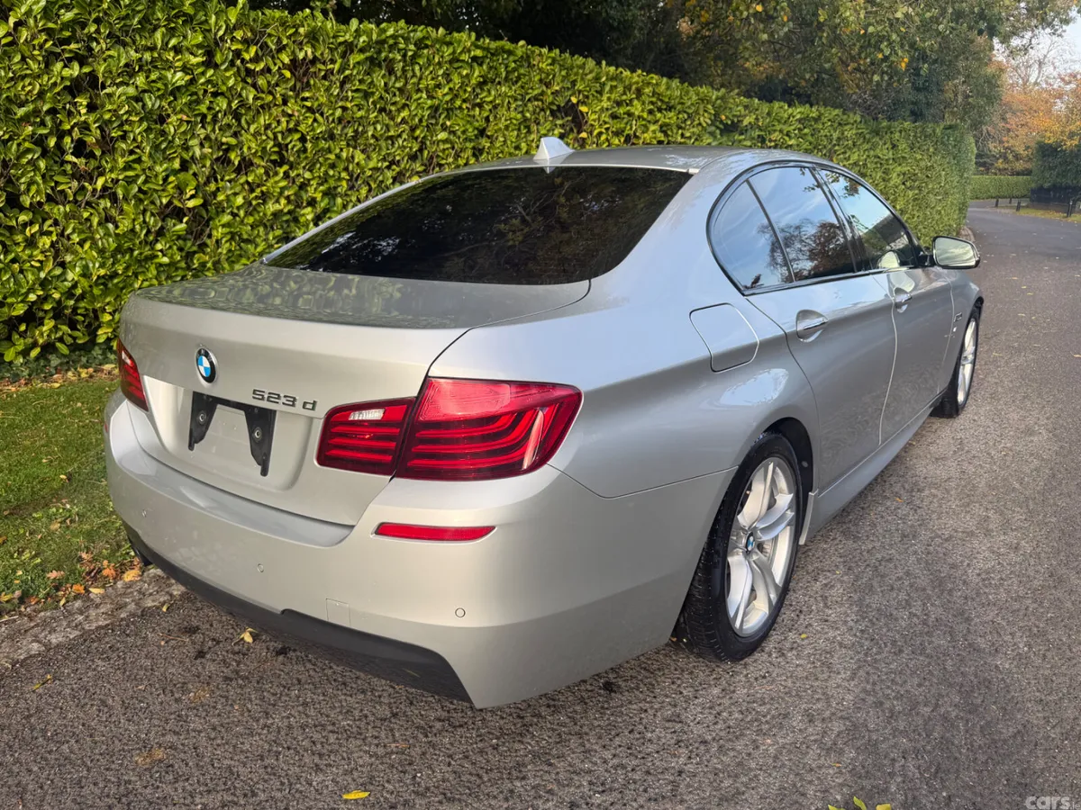 BMW 5-Series Saloon, Diesel, 2016, Silver