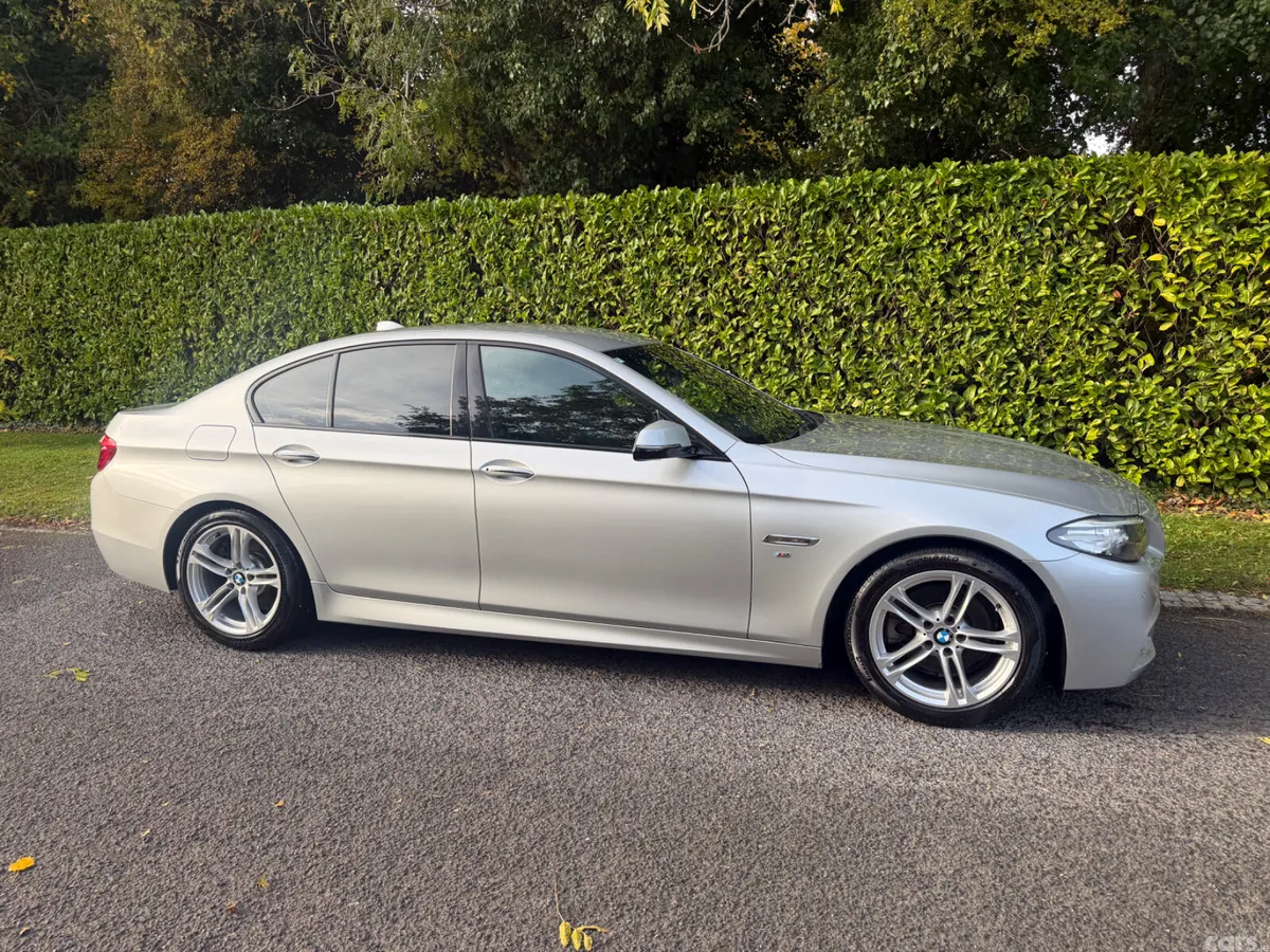 BMW 5-Series Saloon, Diesel, 2016, Silver