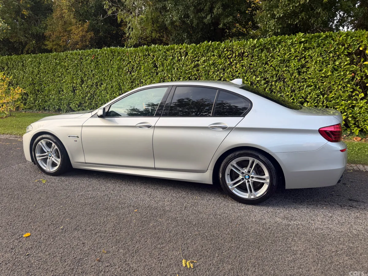 BMW 5-Series Saloon, Diesel, 2016, Silver