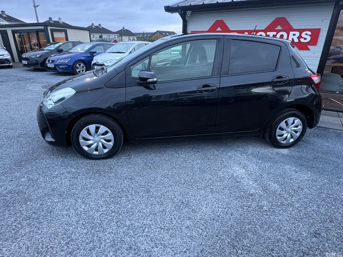 Toyota Vitz Hatchback, Petrol, 2019, Black
