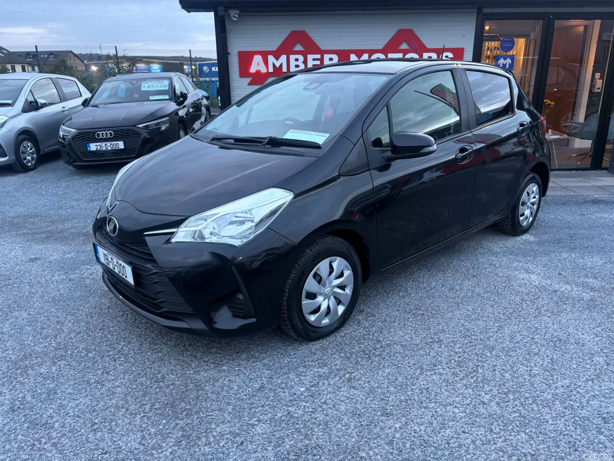 Toyota Vitz Hatchback, Petrol, 2019, Black