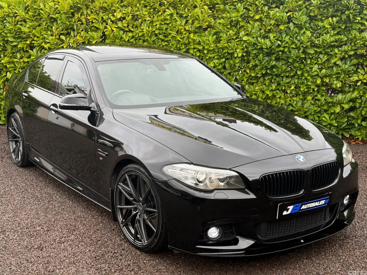 BMW 5-Series Saloon, Diesel, 2015, Black