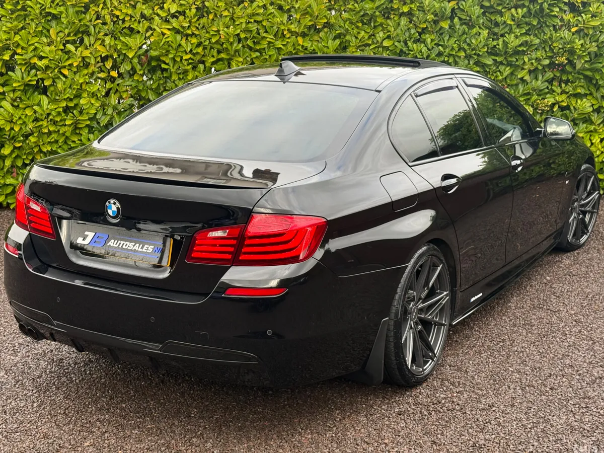 BMW 5-Series Saloon, Diesel, 2015, Black