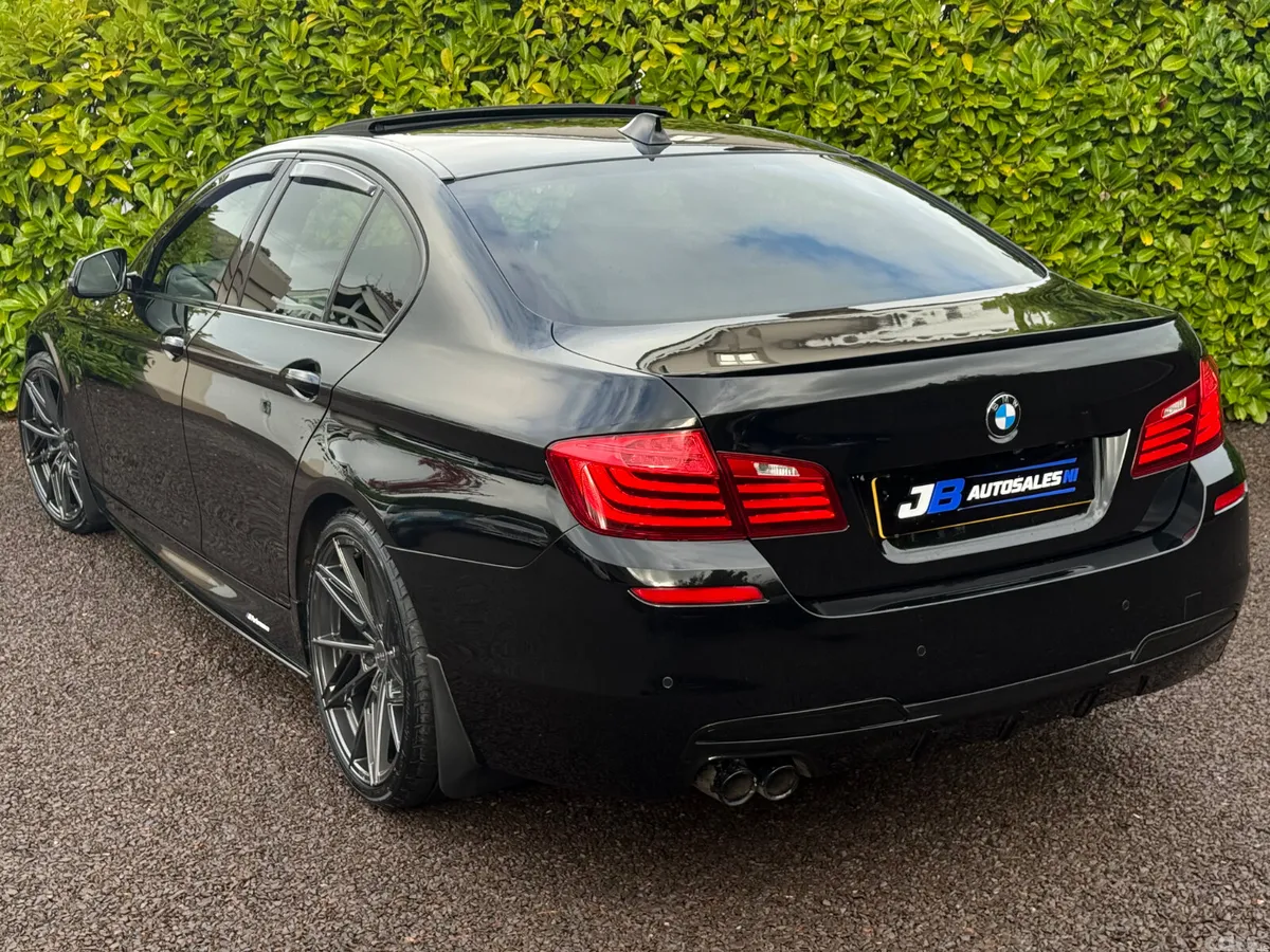 BMW 5-Series Saloon, Diesel, 2015, Black