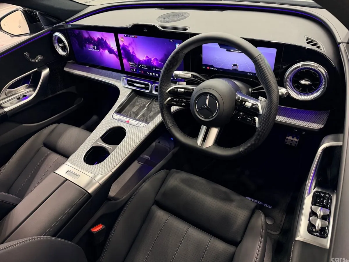 Mercedes-Benz C-Class Saloon, Electric, 2027, Silver
