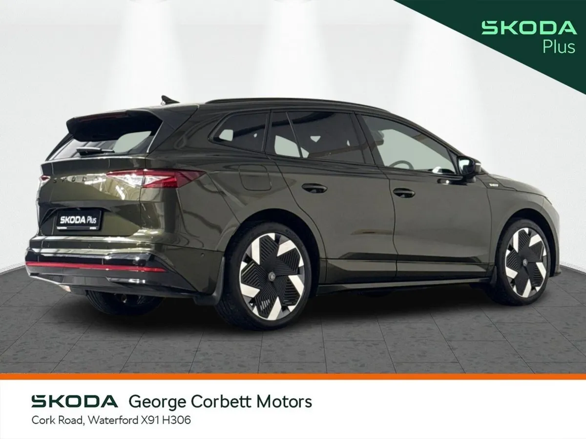 Skoda Enyaq SUV, Electric, 2026, Green