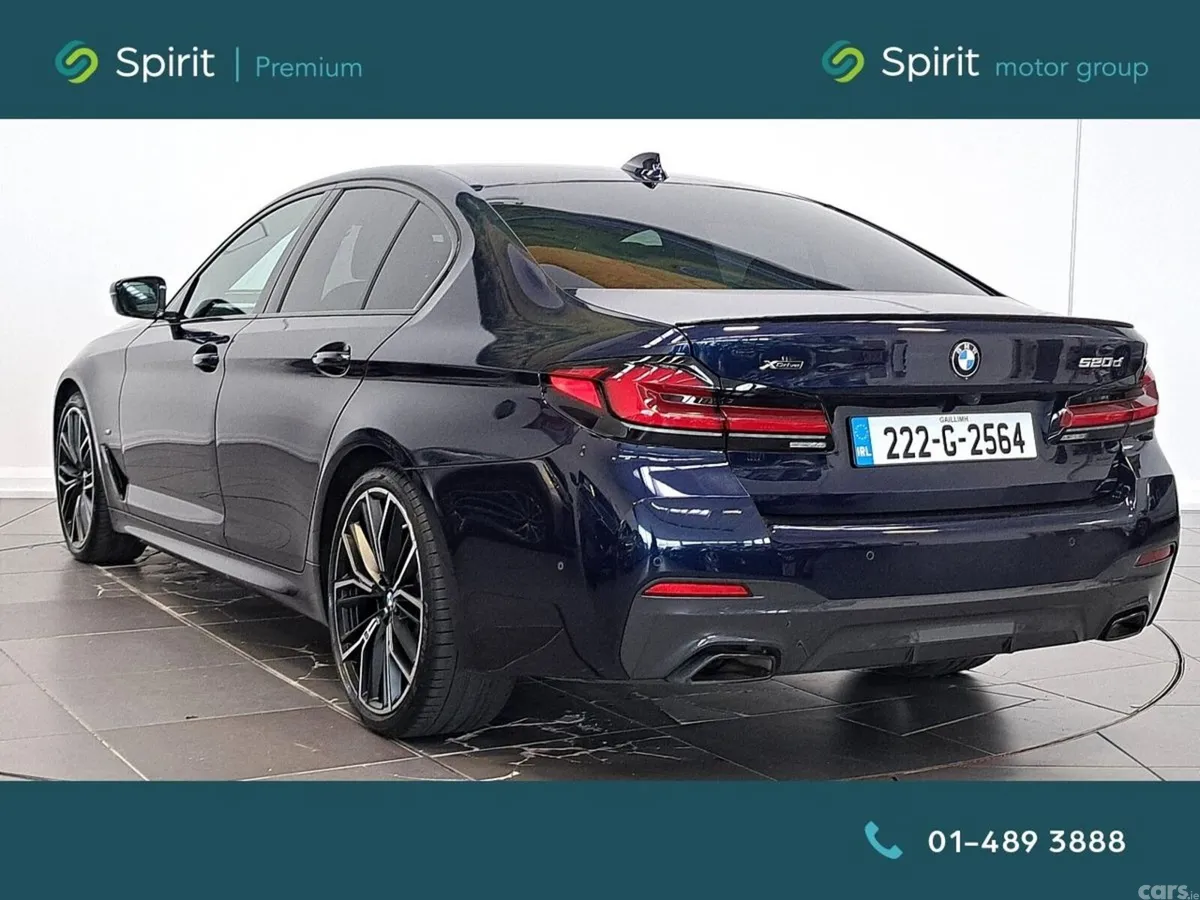 BMW 5-Series Saloon, Diesel, 2022, Blue