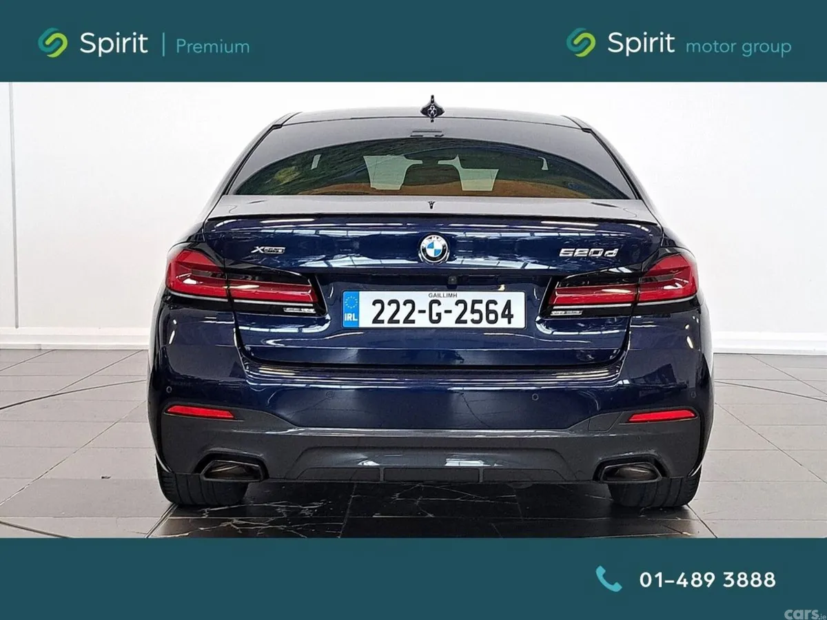 BMW 5-Series Saloon, Diesel, 2022, Blue