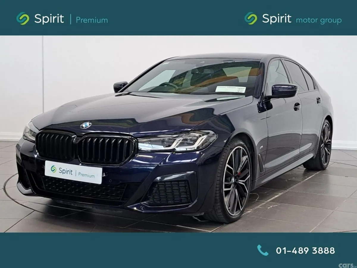 BMW 5-Series Saloon, Diesel, 2022, Blue