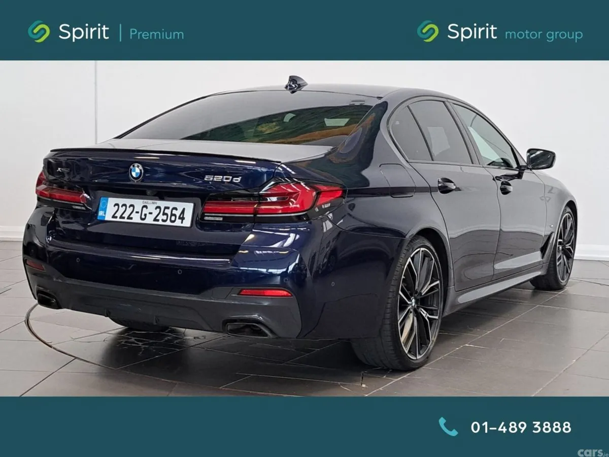 BMW 5-Series Saloon, Diesel, 2022, Blue