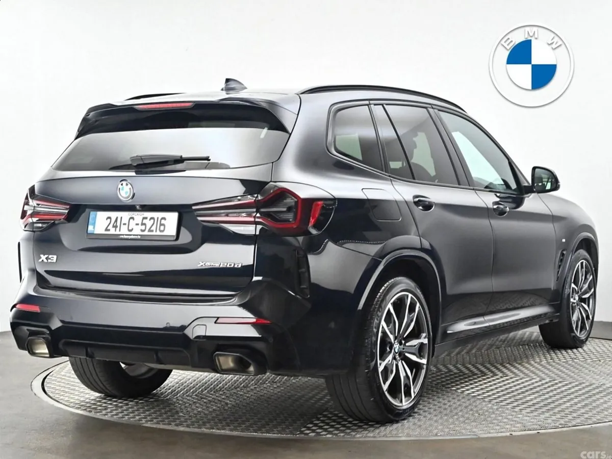 BMW X3 SUV, Diesel Hybrid, 2024, Black