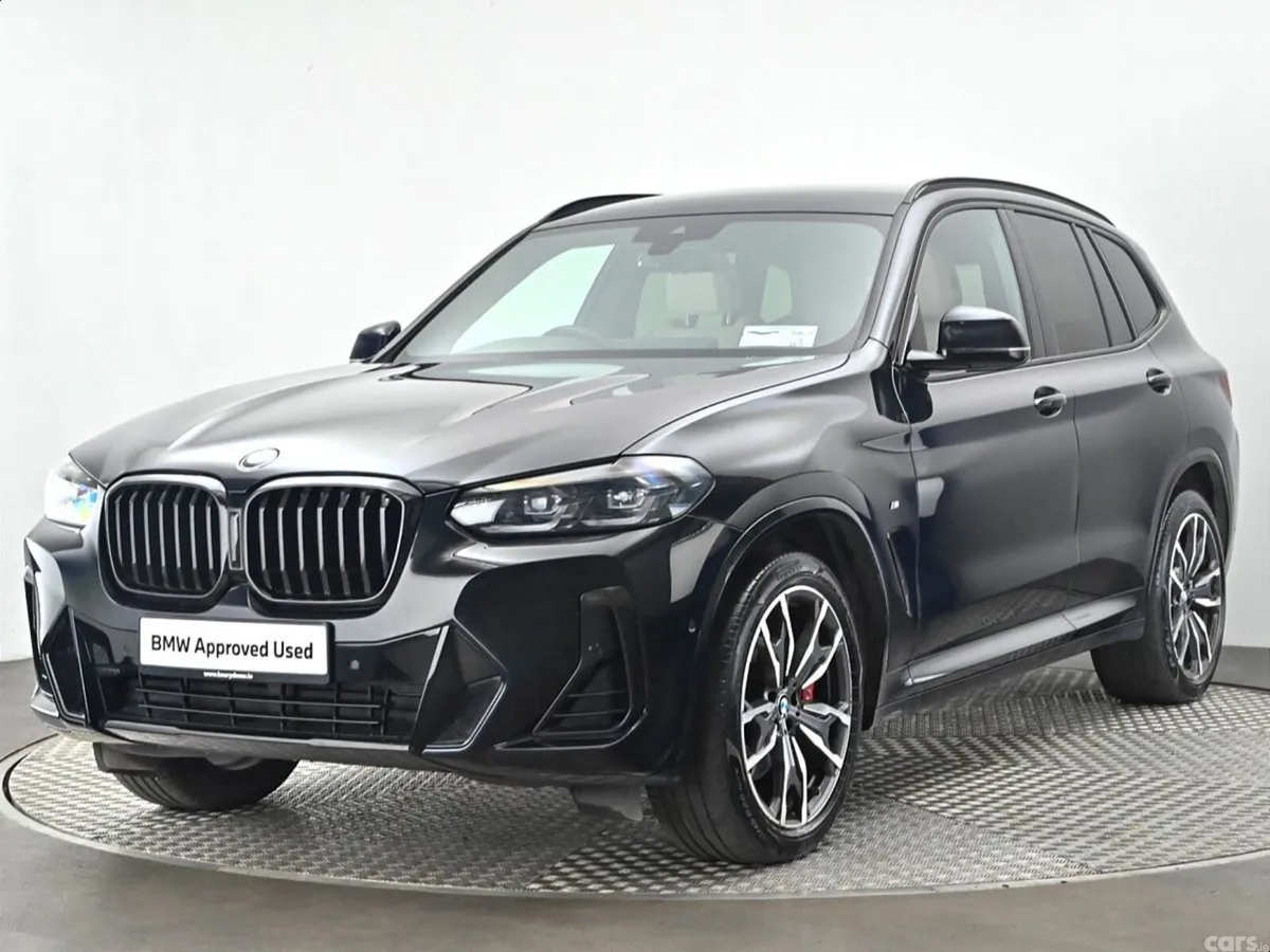 BMW X3 SUV, Diesel Hybrid, 2024, Black