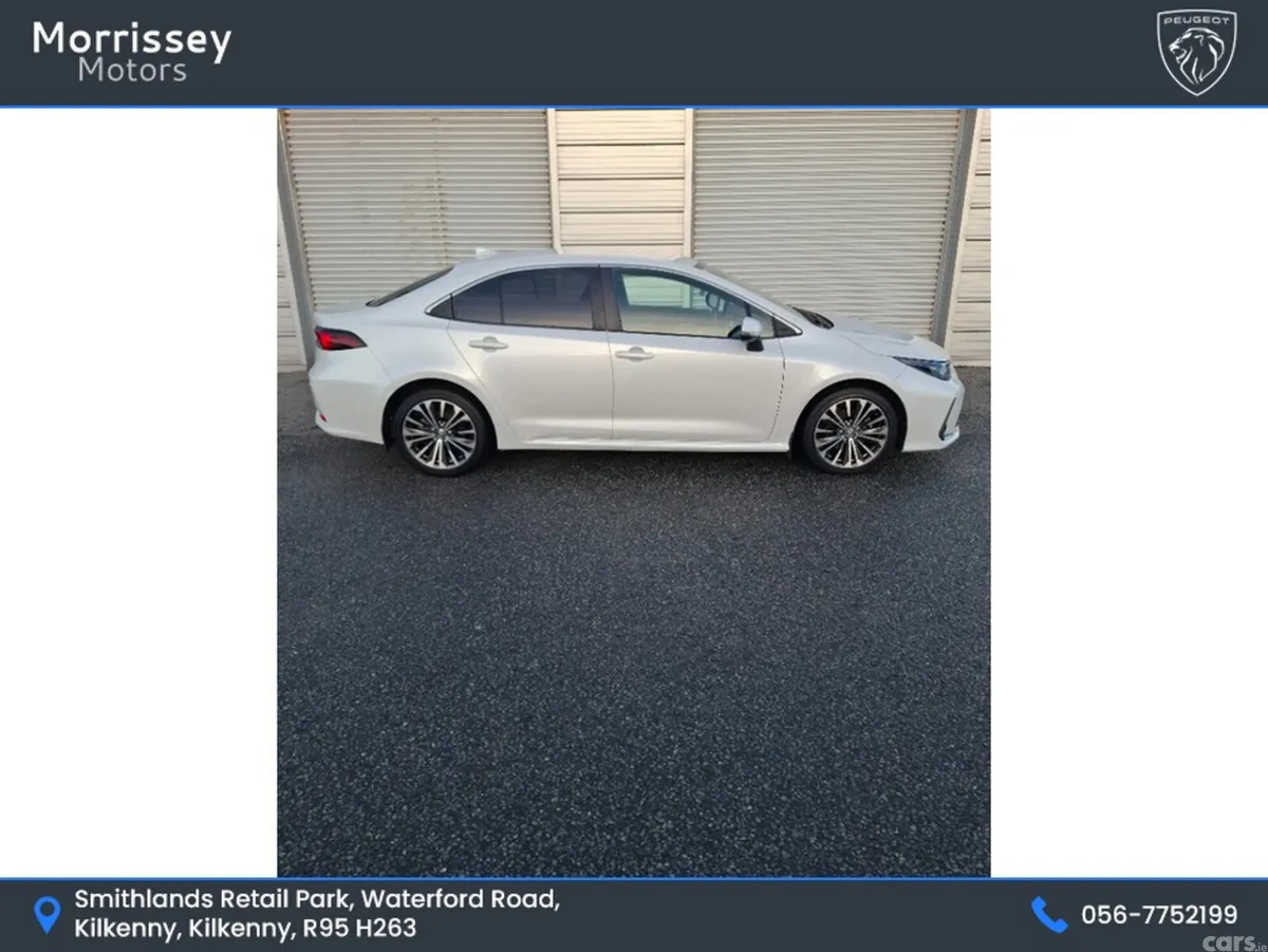 Toyota Corolla Saloon, Petrol Hybrid, 2024, White