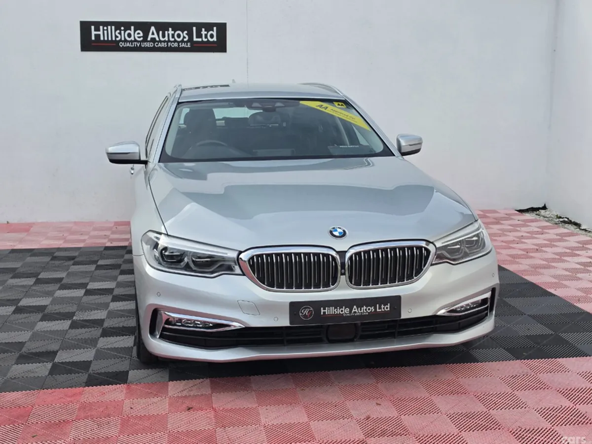 BMW 5-Series Estate, Diesel, 2017, Silver