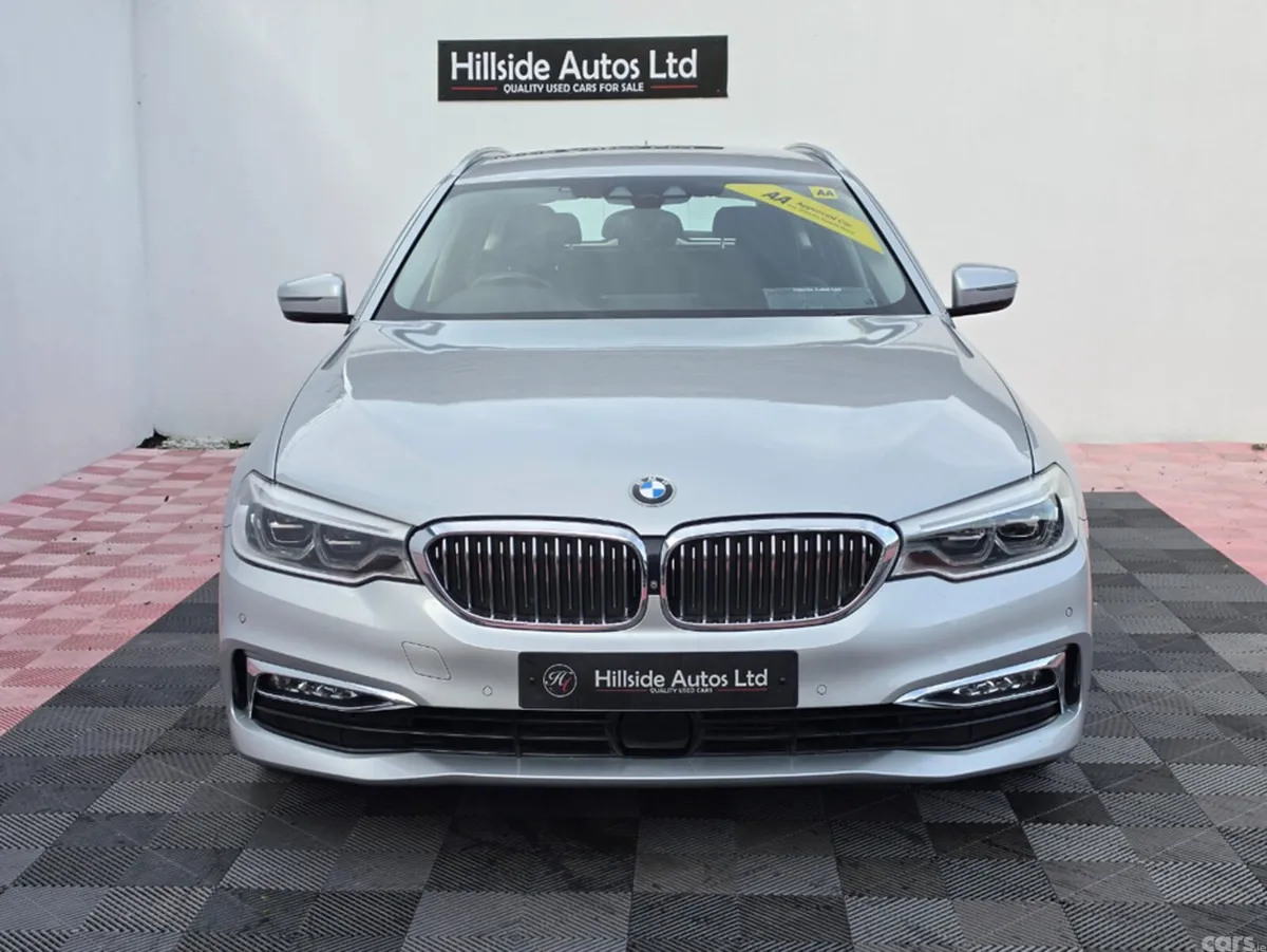 BMW 5-Series Estate, Diesel, 2017, Silver