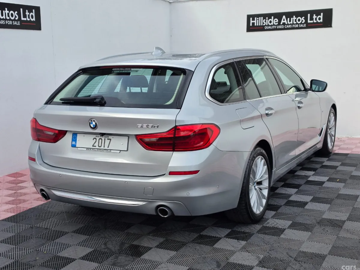 BMW 5-Series Estate, Diesel, 2017, Silver