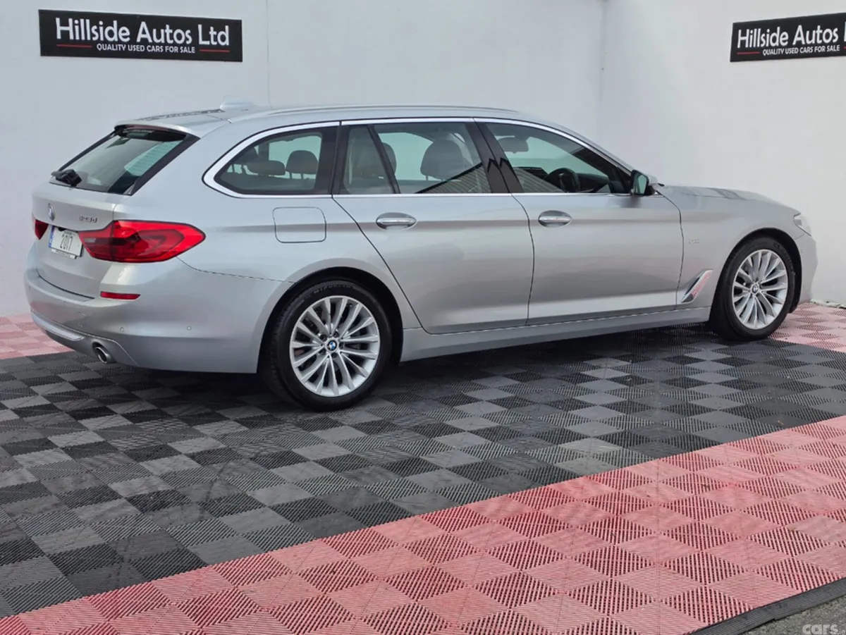 BMW 5-Series Estate, Diesel, 2017, Silver