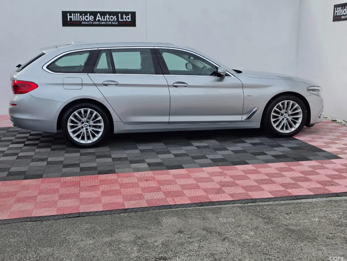 BMW 5-Series Estate, Diesel, 2017, Silver