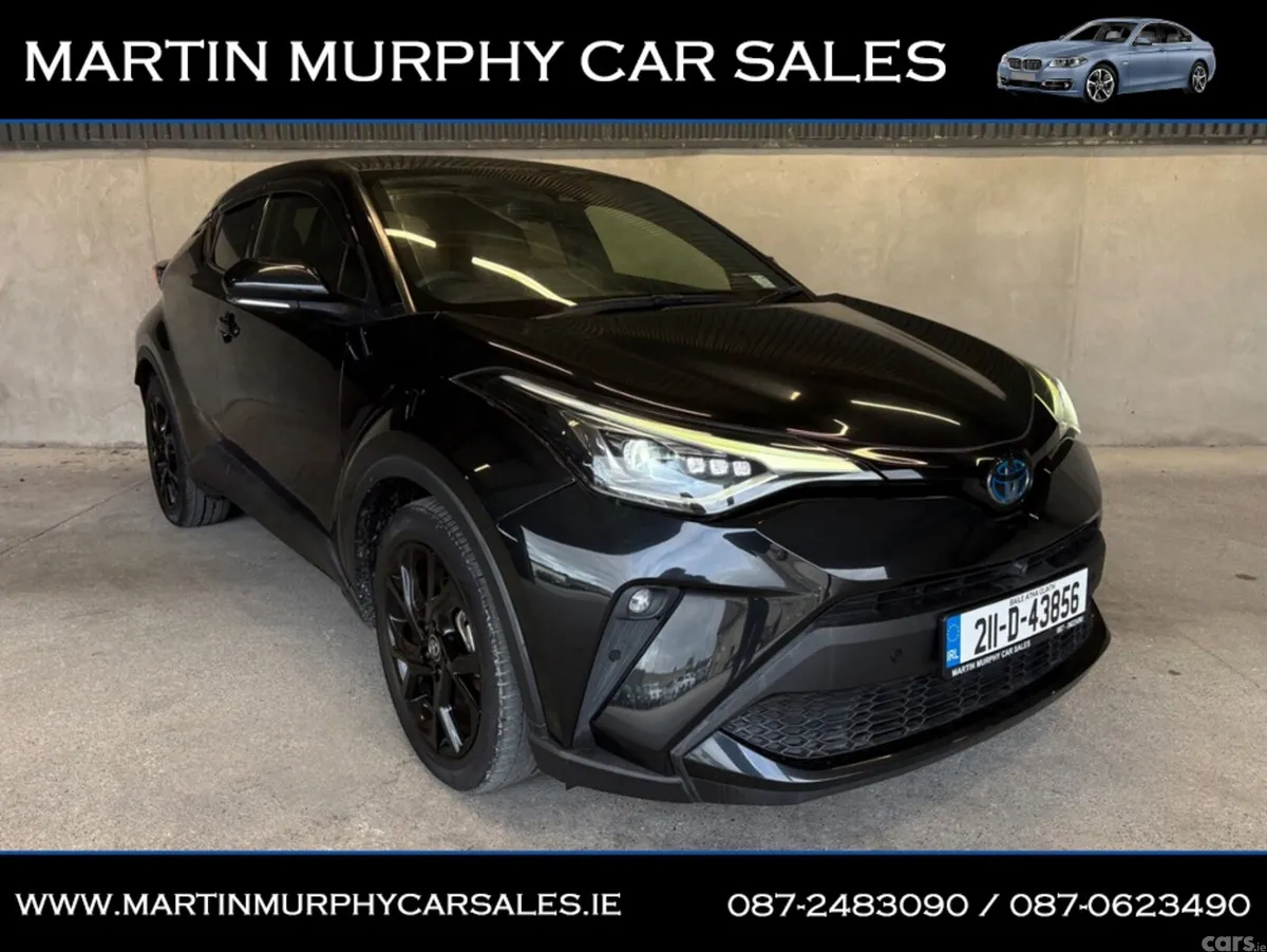 Toyota C-HR Hatchback, Petrol Hybrid, 2021, Black